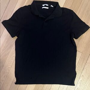 Calvin Klein Liquid Touch Polo Classic Black men’s size S